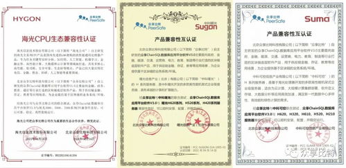 ChainSQL完成與海光、中科曙光、中科可控產品兼容性認證 開啟國產化數據庫新篇章